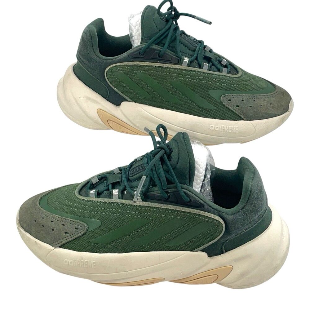 Adidas Ozelia Green Cream Sneakers Men’s Size 4.5 Adiprene Shoes